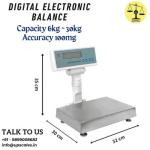 20kg/100mg Digital Electronic Precision Platform Weighing Machine | Capacity 20kg and Accuracy 100mg(0.1gm)