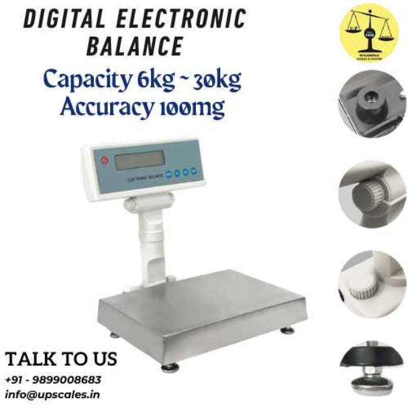 20kg/100mg Digital Electronic Precision Platform Weighing Machine | Capacity 20kg and Accuracy 100mg(0.1gm)