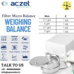 6.1gm/1μg Filter Micro Balance | Aczet Filter CM-F Series Micro Balances Capacity 6.1gm Readability 1μg