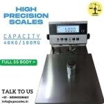 40kg/100mg High Precision Weighing Machine | Capacity 40kg and Accuracy 100mg (0.1gm)