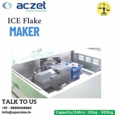ICE Flake Maker Aczet | ICE Flake Maker Capacity 150kg and Ice Storage 35kg