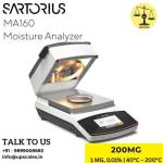 MA160 Sartorius Moisture Analyzer | Fully Automatic Infrared Moisture Analyzer For Managing Complex Tasks Capacity 200gm and Readability 1mg