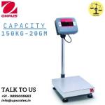 150kg/20gm OHAUS Defender Platform Bench Weighing Scale | Capacity 150kg & accuracy 20gm (0.02kg)