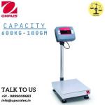 600kg/100gm OHAUS Defender Platform Bench Weighing Scale | Capacity 600kg and accuracy 100gm (0.1kg)