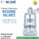 220gm/0.1mg Pipette Calibration Weighing Balance | Aczet CY-PT Series Pipette Calibration Balance Capacity 220gm and Accuracy 0.1mg