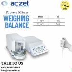 11gm/1µg Pipette Micro Weighing Balance | Aczet Pipette Micro CM-P Series Weighing Balance Capacity 11gm and Accuracy 1µg
