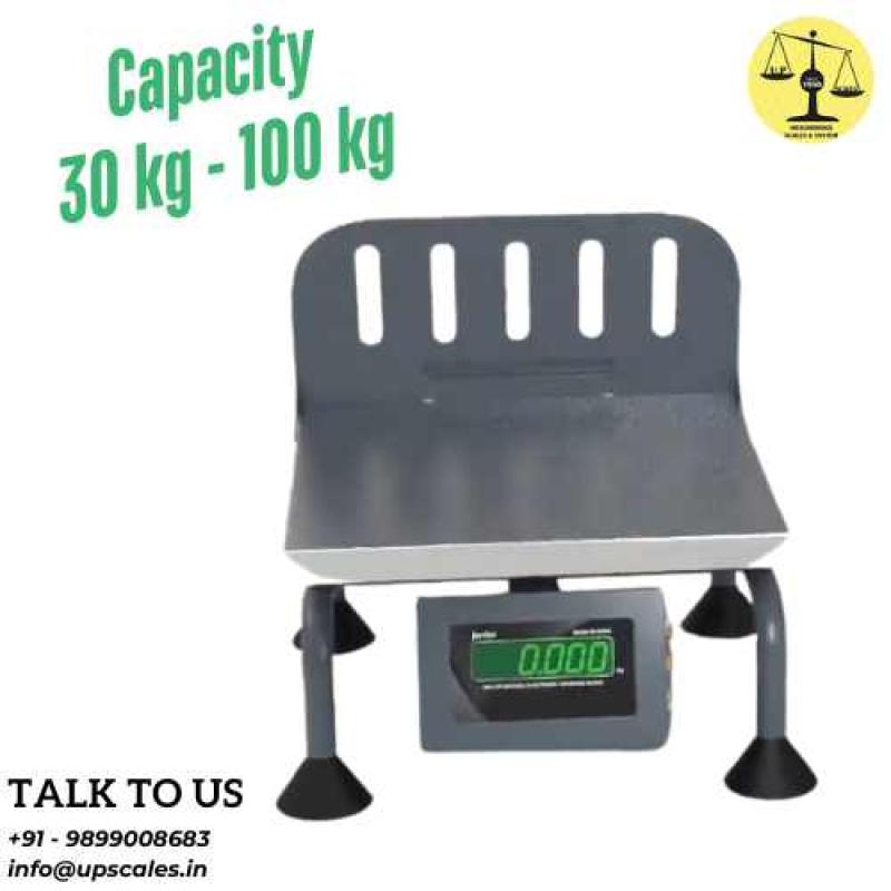 Portable Counter Scale Capacity 50kg and Accuracy 5gm | Government Calibration Verification Certificate & Stamping