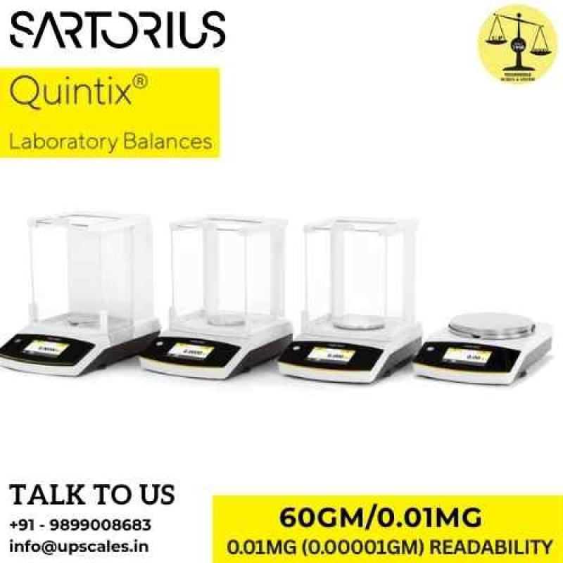 30gm/0.01mg Sartorius Quintix® Semi-Micro Weighing Balance For Advanced Laboratory Applications | Sartorius Laboratory Balance Capacity 30gm and Readability 0.01mg (0.00001gm)
