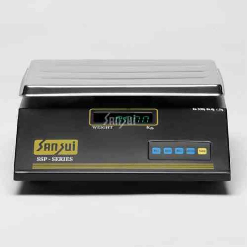 Sansui SSP Series TT Black Jewellery Weighing Scale | Sansui Jewellery Scale Capacity 1kg ~ 30kg & Readability 0.1 gm(100mg) ~ 1gm