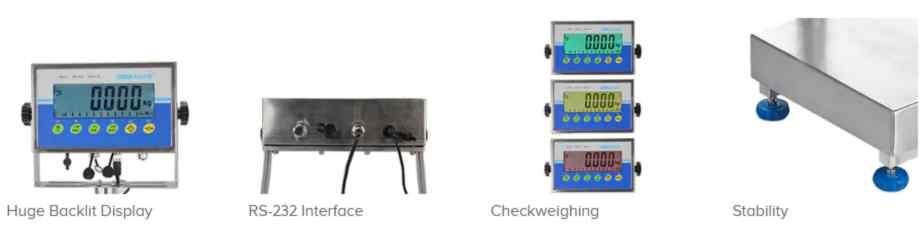 Waterproof scale by Adam Equipment