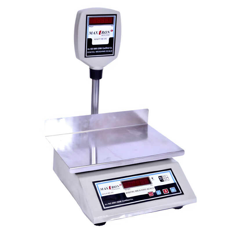 Electronic Weighing Scale Capacity 30kg | With Government Calibration Certificate & Stamping