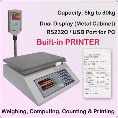 Weighing Machine With Printer | With Government Calibration Verification Certificate & Stamping